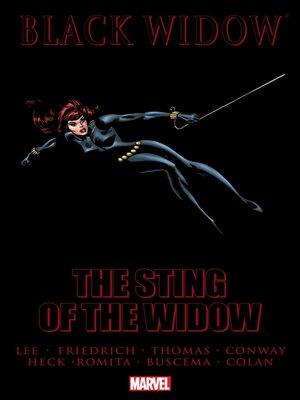cover image of Black Widow: The Sting Of The Widow